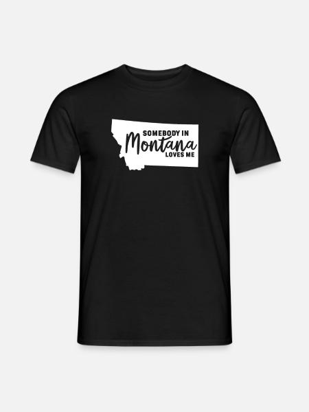 Montana - Men's T-Shirt - black