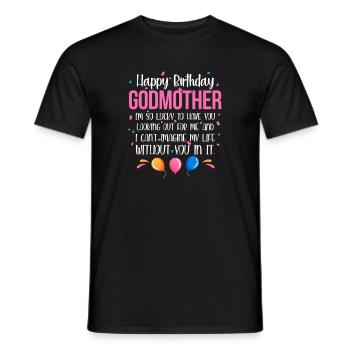 Patin - Männer T-Shirt - Schwarz - Vorne - AI Model Male 178 light (178cm)