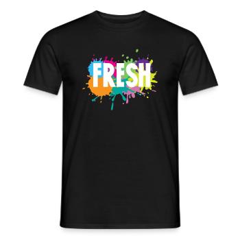 Hip Hop Rap Music Rapper Hiphop Gift - Men's T-Shirt - black - Front - AI Model Male 178 light (178cm)