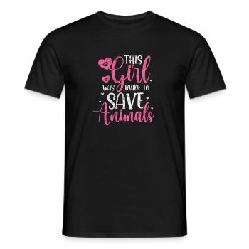 Vétérinaire vétérinaire Cadeau vétérinaire - T-shirt homme - noir - Devant - AI Model Male 178 light (178cm)