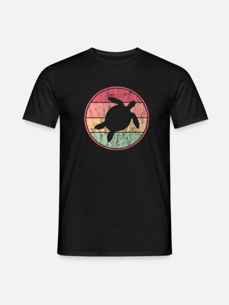 Turtle - Men's T-Shirt - black