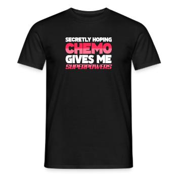 Cancer Maladie Maladie Combattre Cadeau - T-shirt homme - noir - Devant - AI Model Male 178 light (178cm)