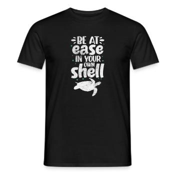 Tortue - T-shirt homme - noir - Devant - AI Model Male 178 light (178cm)