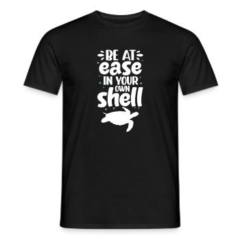 Turtle Turtle Sea Sea Creatures Gift - Men's T-Shirt - black - Front - AI Model Male 178 light (178cm)
