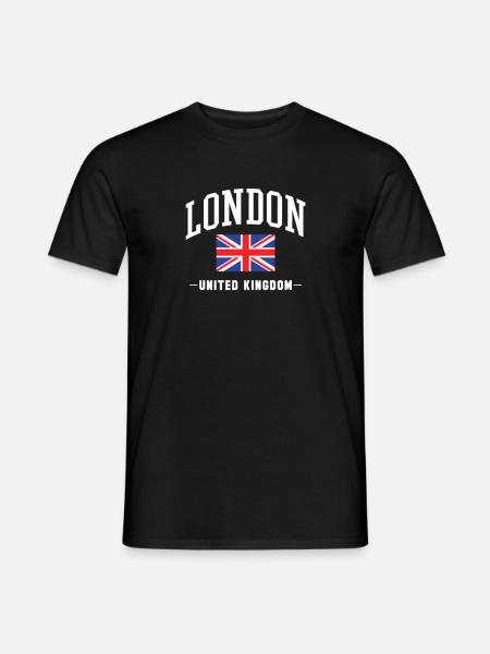 London - Men's T-Shirt - black