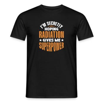 Krebs Krank Krankheit Kampf Geschenk - Männer T-Shirt - Schwarz - Vorne - AI Model Male 178 light (178cm)