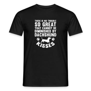 Teckel chien Chien Teckel Cadeau teckel - T-shirt homme - noir - Devant - AI Model Male 178 light (178cm)
