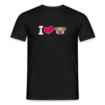 Carlin - T-shirt homme - noir - Devant - AI Model Male 178 light (178cm)