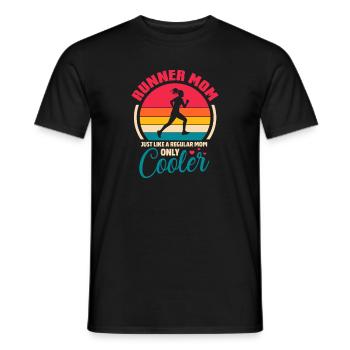Courir - T-shirt homme - noir - Devant - AI Model Male 178 light (178cm)