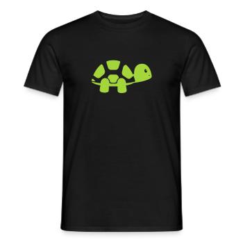 Turtle Turtle Sea Sea Creatures Gift - Men's T-Shirt - black - Front - AI Model Male 178 light (178cm)