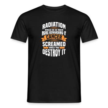 Cancer Maladie Maladie Combattre Cadeau - T-shirt homme - noir - Devant - AI Model Male 178 light (178cm)
