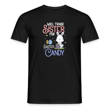 Sœur Pâques - T-shirt homme - noir - Devant - AI Model Male 178 light (178cm)