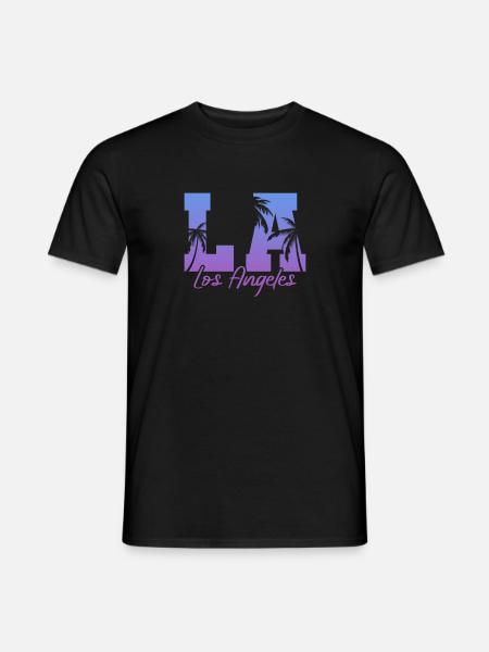 Los Angeles - Men's T-Shirt - black