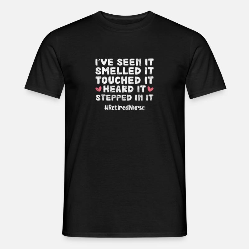Ruhestand Krankenschwester - Männer T-Shirt - Schwarz
