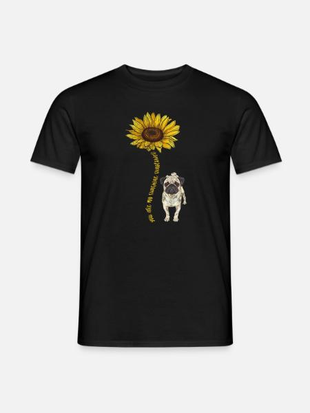 Pug - Men's T-Shirt - black