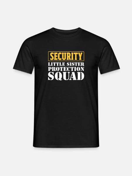 Schwester - Männer T-Shirt - Schwarz