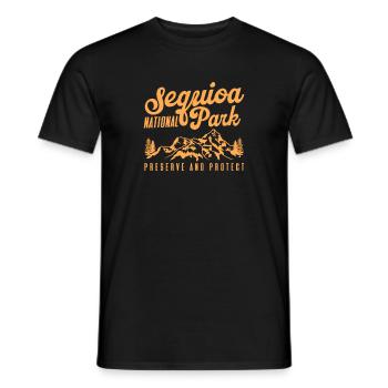 Kalifornien - Männer T-Shirt - Schwarz - Vorne - AI Model Male 178 light (178cm)