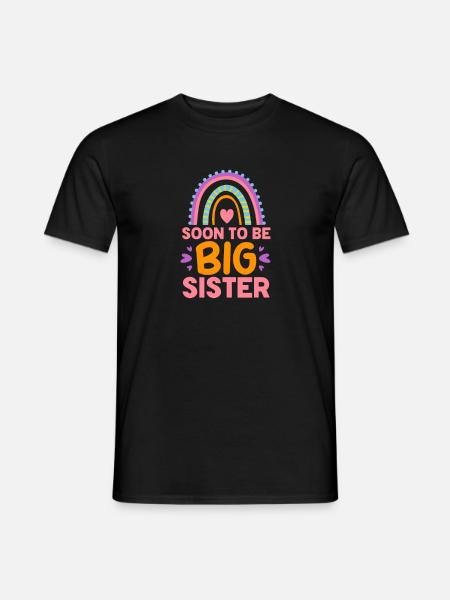 Older sister - Men's T-Shirt - black
