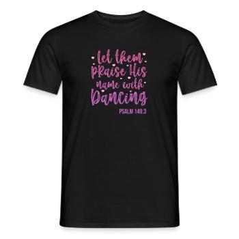 Ballet Ballerine Ballet Danseuse Danse Cadeau - T-shirt homme - noir - Devant - AI Model Male 178 light (178cm)