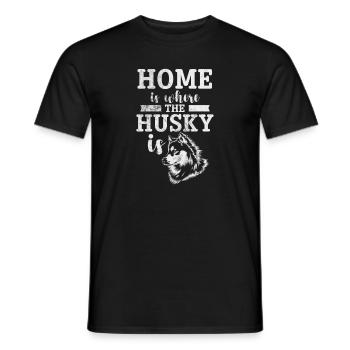 Rauque - T-shirt homme - noir - Devant - AI Model Male 178 light (178cm)