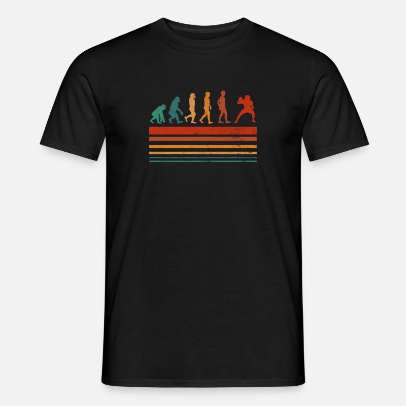 Rugby - Männer T-Shirt - Schwarz
