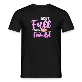 Ballet Ballerine Ballet Danseuse Danse Cadeau - T-shirt homme - noir - Devant - AI Model Male 178 light (178cm)