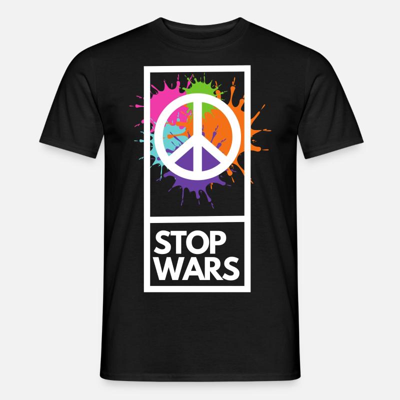 Stop Wars #2 - T-shirt homme - noir
