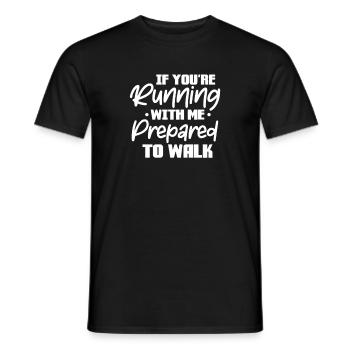 Courir - T-shirt homme - noir - Devant - AI Model Male 178 light (178cm)