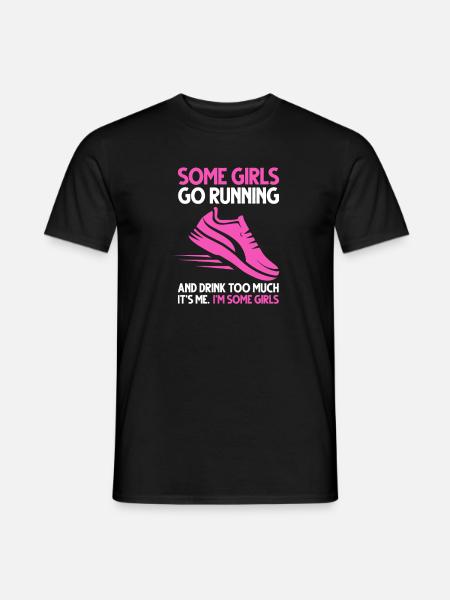 Run - Men's T-Shirt - black