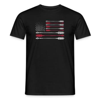 Archerie - T-shirt homme - noir - Devant - AI Model Male 178 light (178cm)