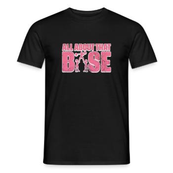Cheerleader Cheerleading Sport Gymnastics Gift - Men's T-Shirt - black - Front - AI Model Male 178 light (178cm)