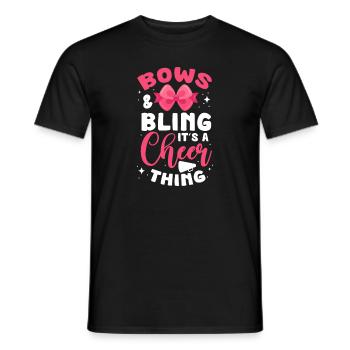 cheerleader - T-shirt homme - noir - Devant - AI Model Male 178 light (178cm)