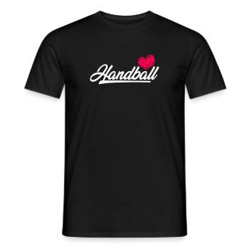 Handball - T-shirt homme - noir - Devant - AI Model Male 178 light (178cm)