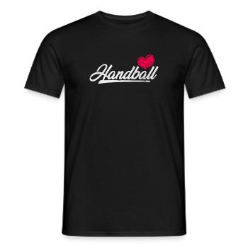 Handball Handball Joueur Handball Joueur Sport Cadeau - T-shirt homme - noir - Devant - AI Model Male 178 light (178cm)