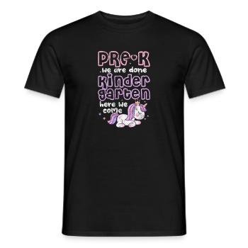 Kindergarten - Männer T-Shirt - Schwarz - Vorne - AI Model Male 178 light (178cm)