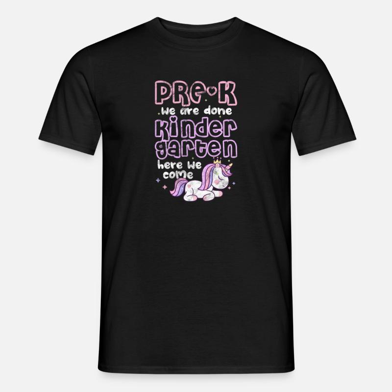 Kindergarten - Männer T-Shirt - Schwarz