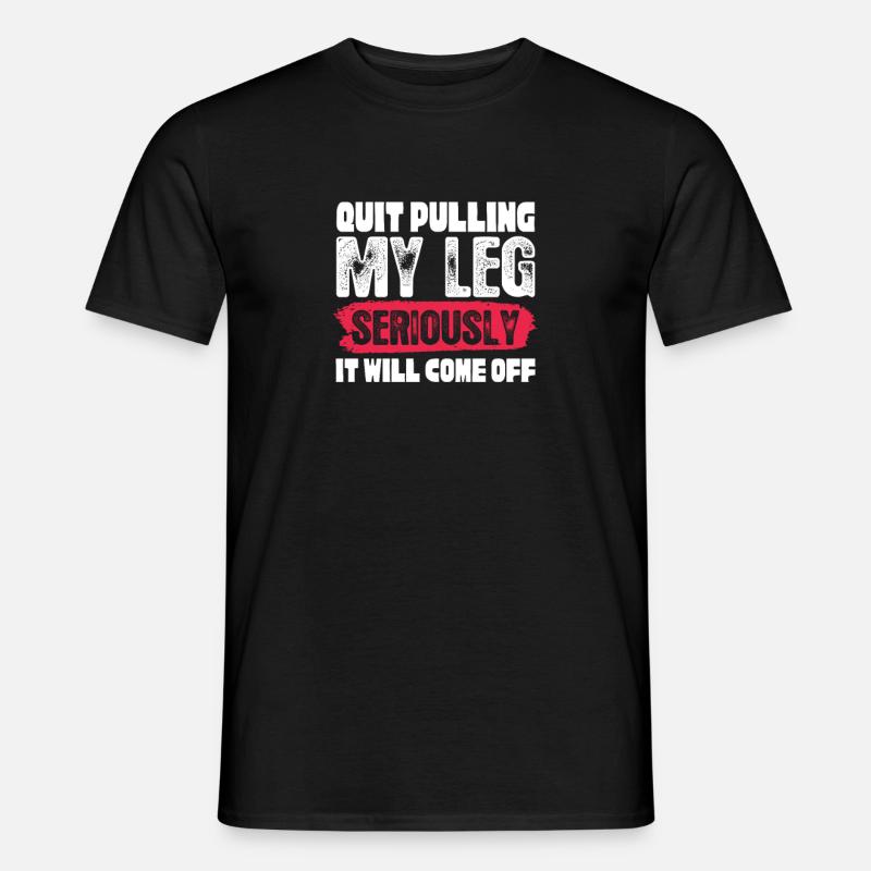 Amputation Amputation Prosthesis Gift - Men's T-shirt - black