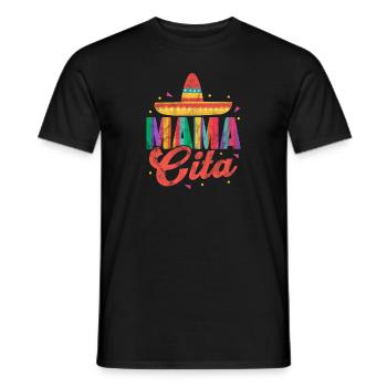 Mexico - Men's T-Shirt - black - Front - AI Model Male 178 light (178cm)