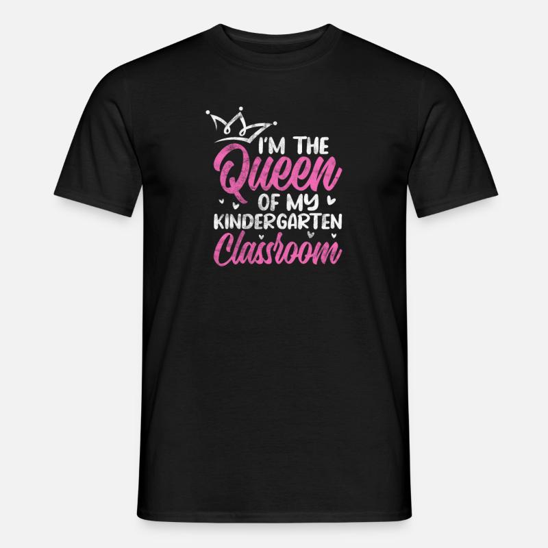 Kindergarten - Männer T-Shirt - Schwarz
