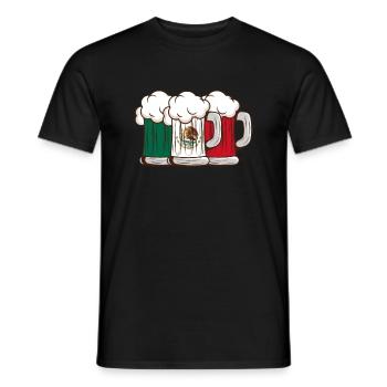 Cadeau de la nation mexicaine mexicaine - T-shirt homme - noir - Devant - AI Model Male 178 light (178cm)