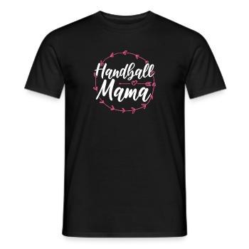Handball - T-shirt homme - noir - Devant - AI Model Male 178 light (178cm)