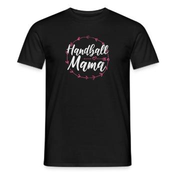 Handball Handball Joueur Handball Joueur de handball Cadeau sportif - T-shirt homme - noir - Devant - AI Model Male 178 light (178cm)