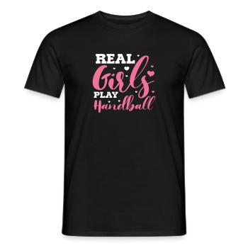 Handball - T-shirt homme - noir - Devant - AI Model Male 178 light (178cm)