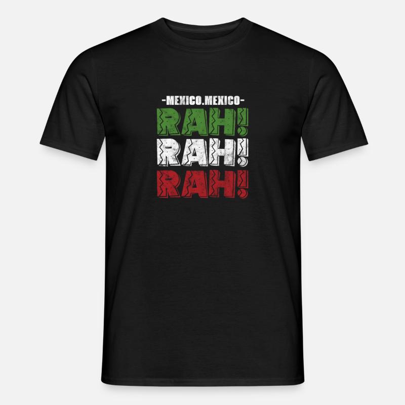 Mexiko - Männer T-Shirt - Schwarz