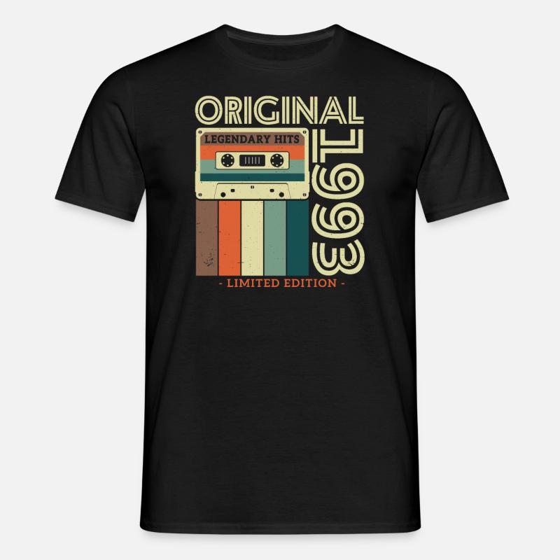 Birthday Present 1993 - Men's T-Shirt - black
