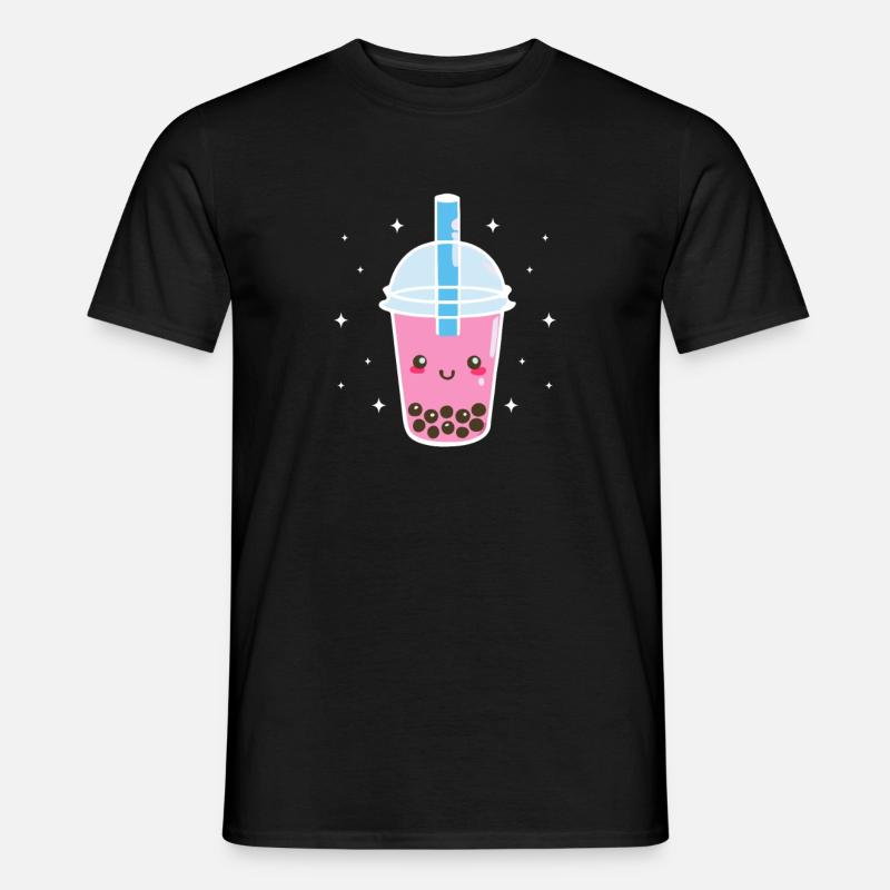 Bubble Tea - Männer T-Shirt - Schwarz