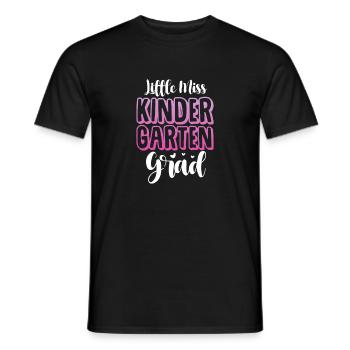 Enfant de la maternelle Inscription à l’école Cadeau scolaire - T-shirt homme - noir - Devant - AI Model Male 178 light (178cm)