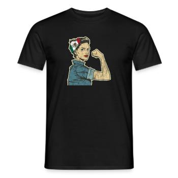 Mexique - T-shirt homme - noir - Devant - AI Model Male 178 light (178cm)