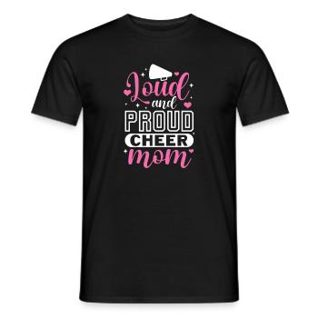 Cheerleader - T-shirt homme - noir - Devant - AI Model Male 178 light (178cm)