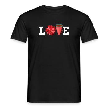 Cheerleader - T-shirt homme - noir - Devant - AI Model Male 178 light (178cm)